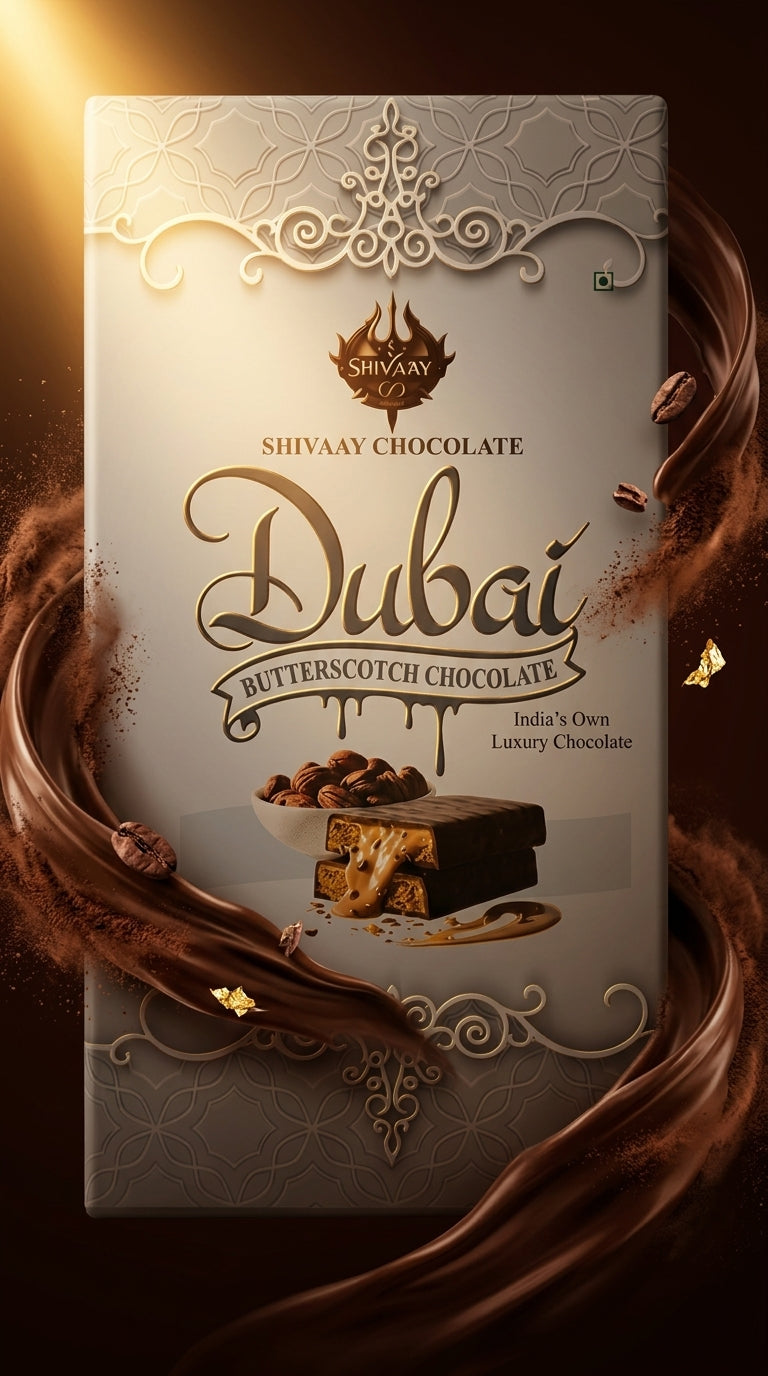 Dubai Butterscotch – India’s First Butterscotch Chocolate