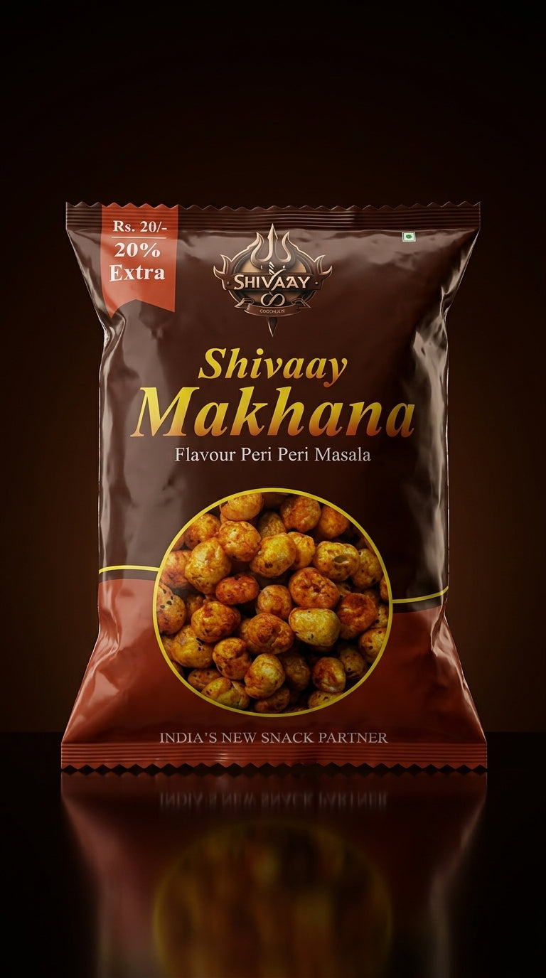 Shivaay Peri Peri Makhana – Bold Crunch, Spicy Punch