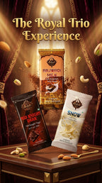 Trio Chocolate Combo – Dark, Snow & Rajwadi (Large Pack Collection)