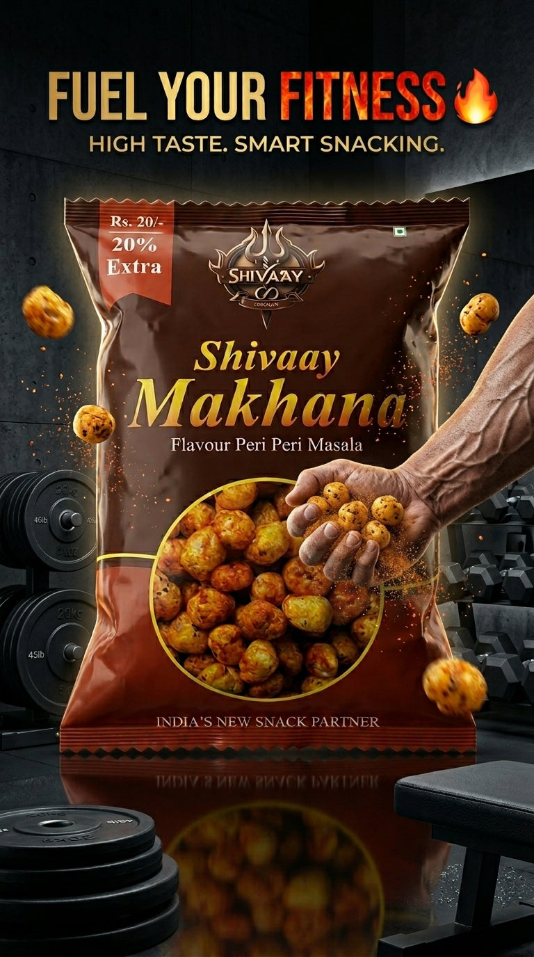 Shivaay Peri Peri Makhana – Bold Crunch, Spicy Punch