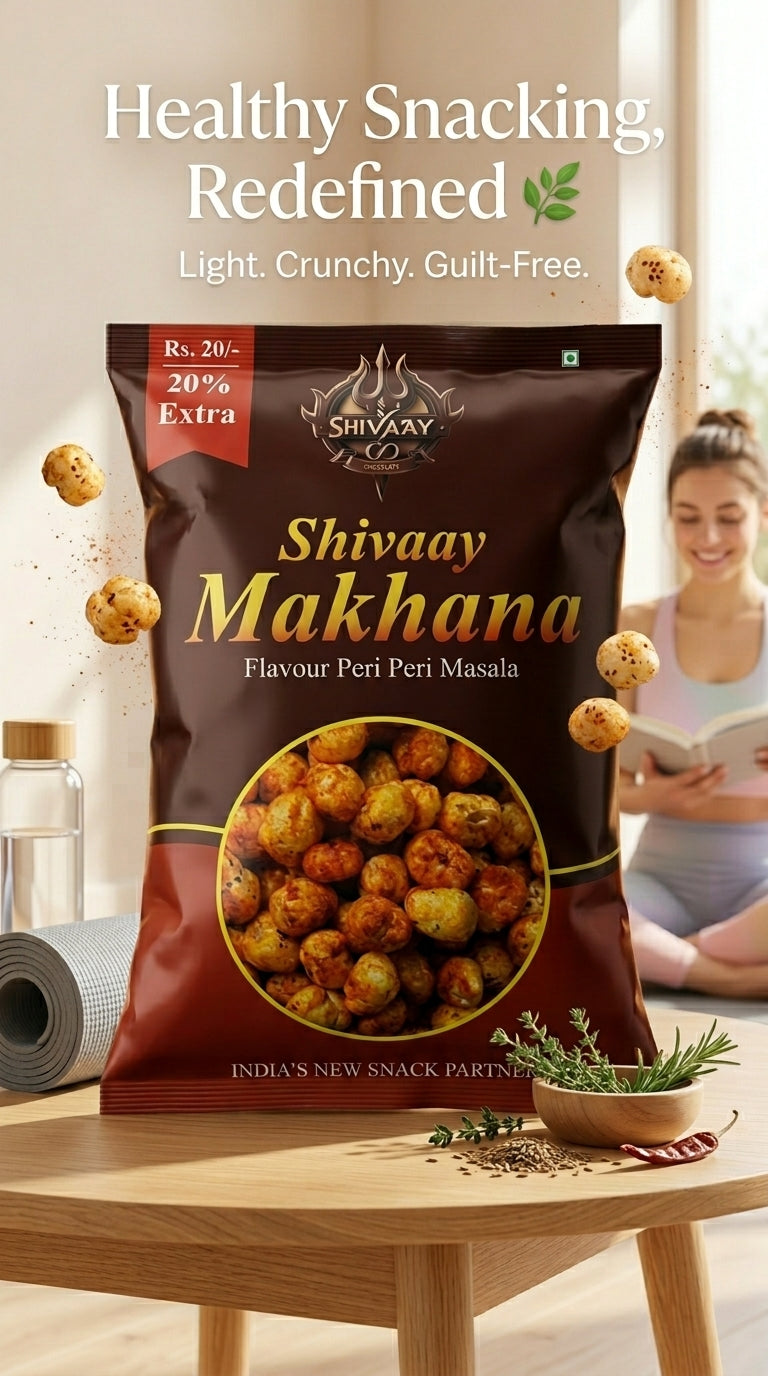 Shivaay Peri Peri Makhana – Bold Crunch, Spicy Punch